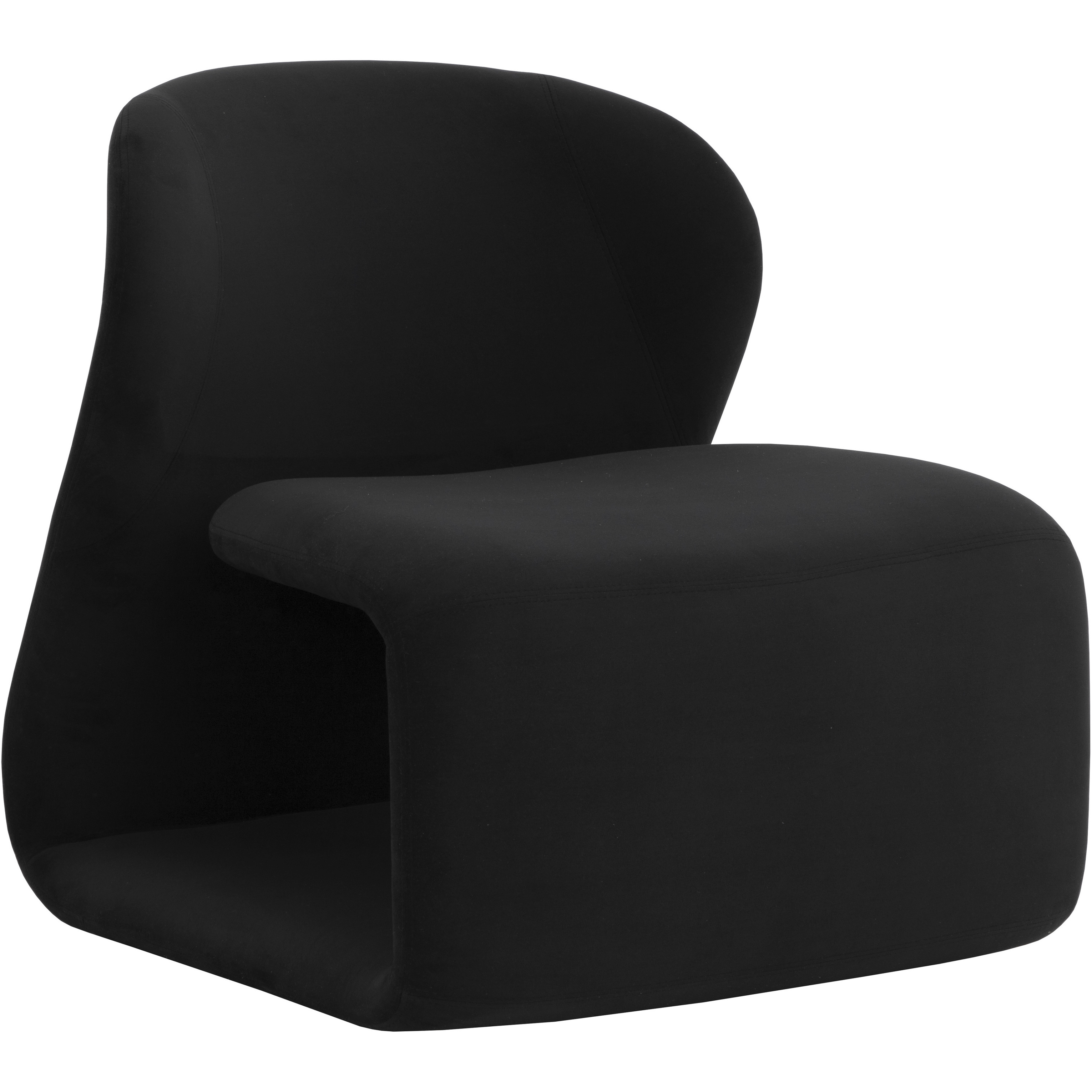 Sophiene Abbington Black Lounge Chair